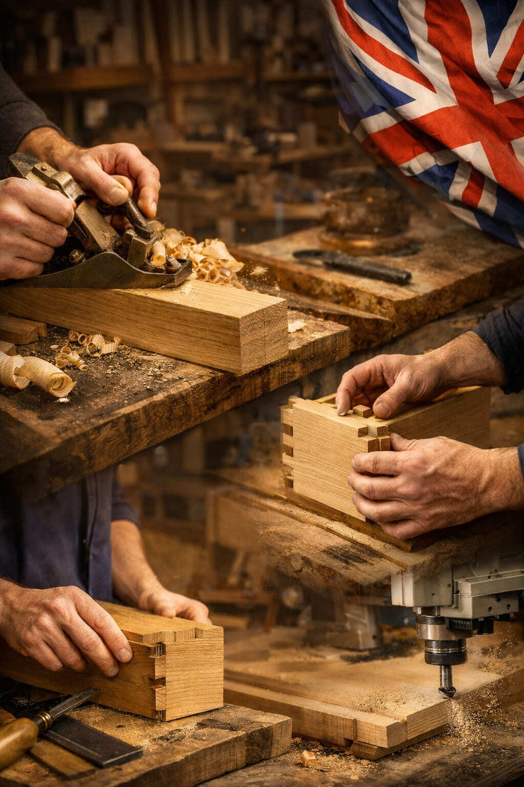 British manufacturing craftsmanship