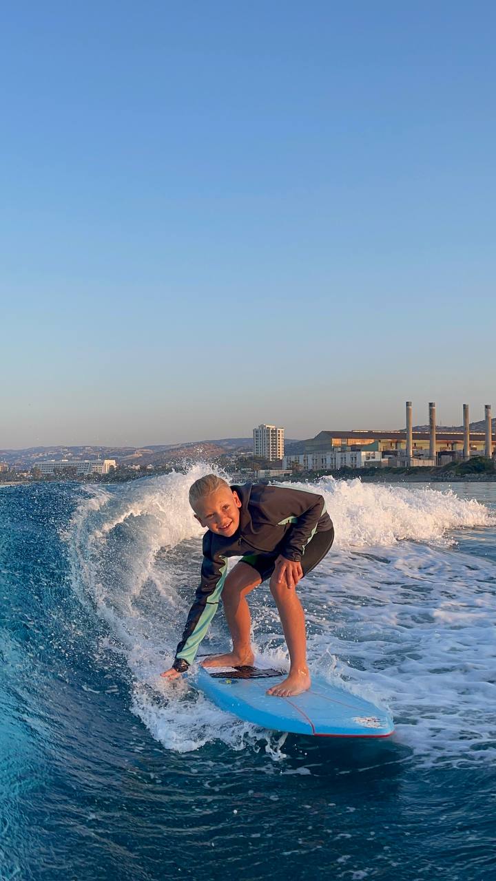 Beginner wakesurf