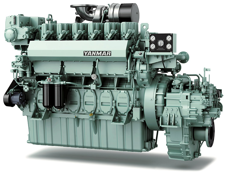 Yanmar 6EY series marine diesel engine — Yanmar 6EY spare parts sourced by IWH from Turkey