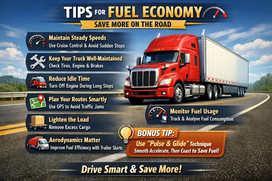 CDL-A truck fuel economy and high-paying routes