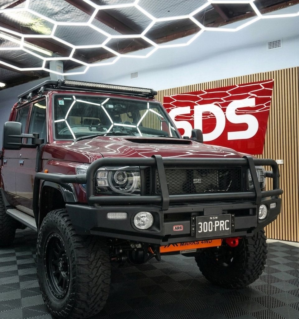 Land Cruiser 70 series Dual Cab sound deadening project