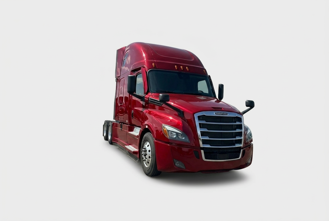Красный 2024 Freightliner Cascadia 126