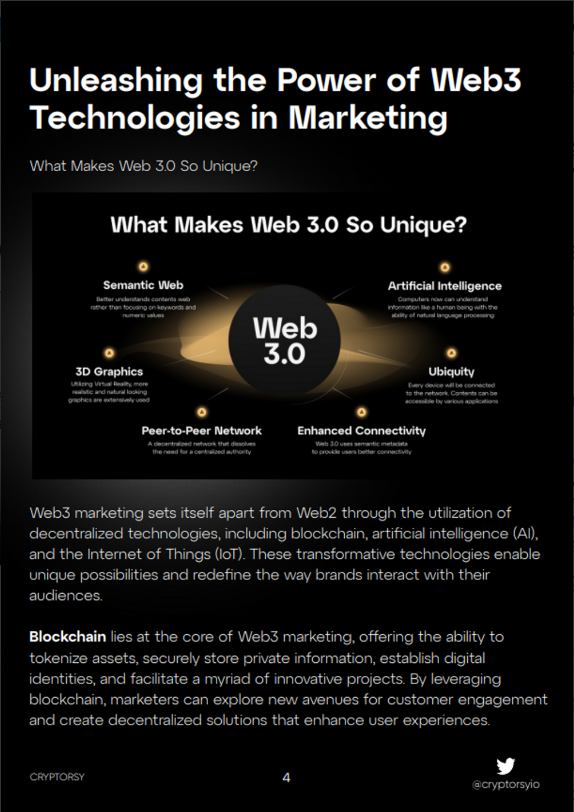 Power of Web3 technologies in Marketing