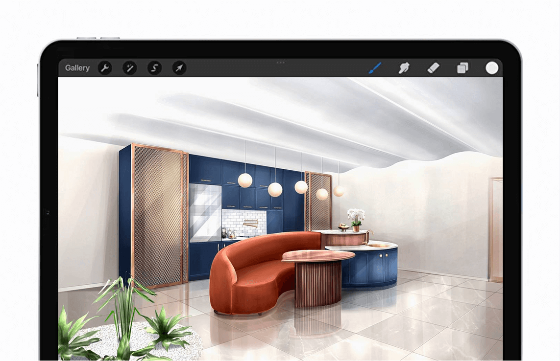 From idea to sketch: Procreate for design projects