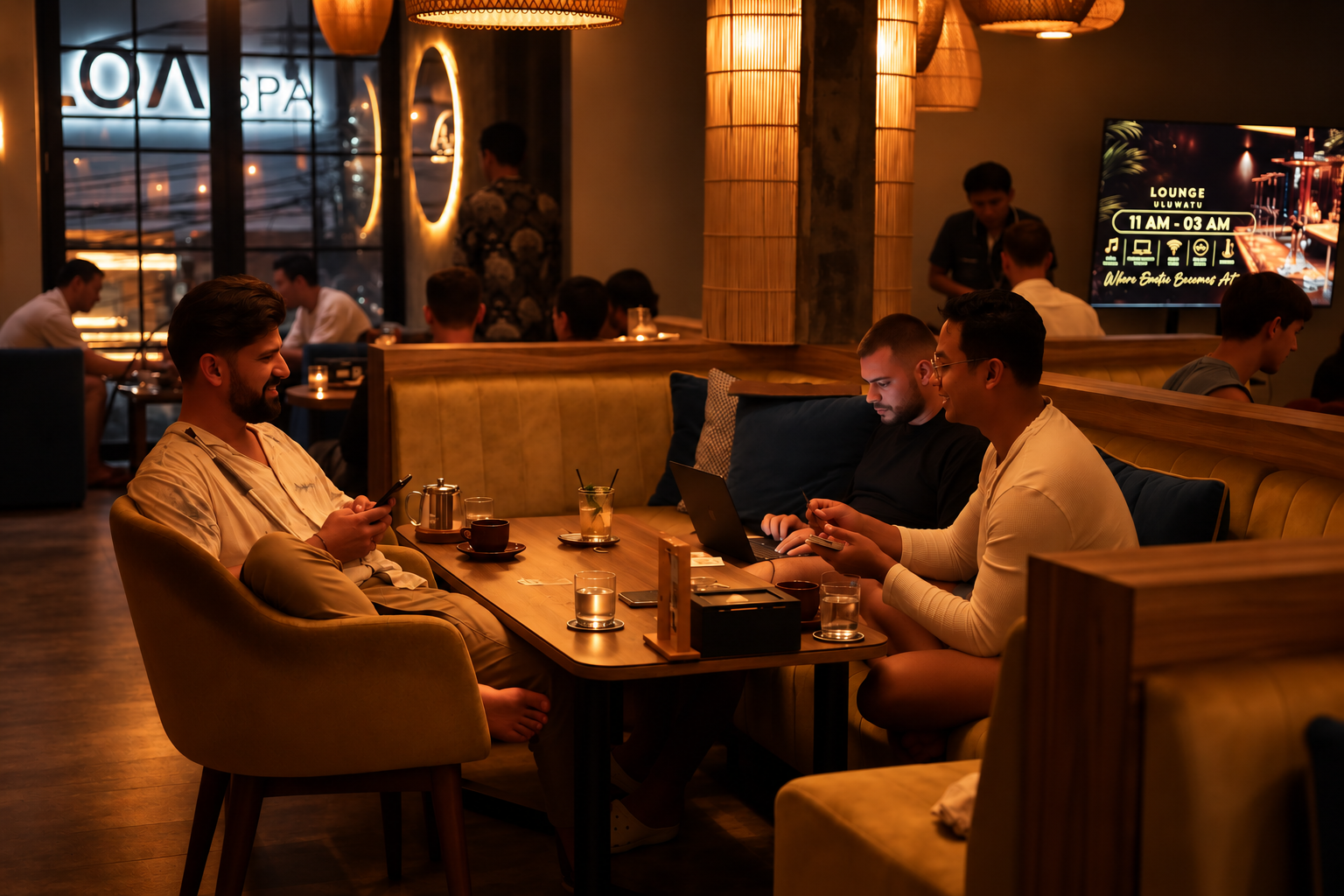 Eden Lounge Uluwatu ambiance