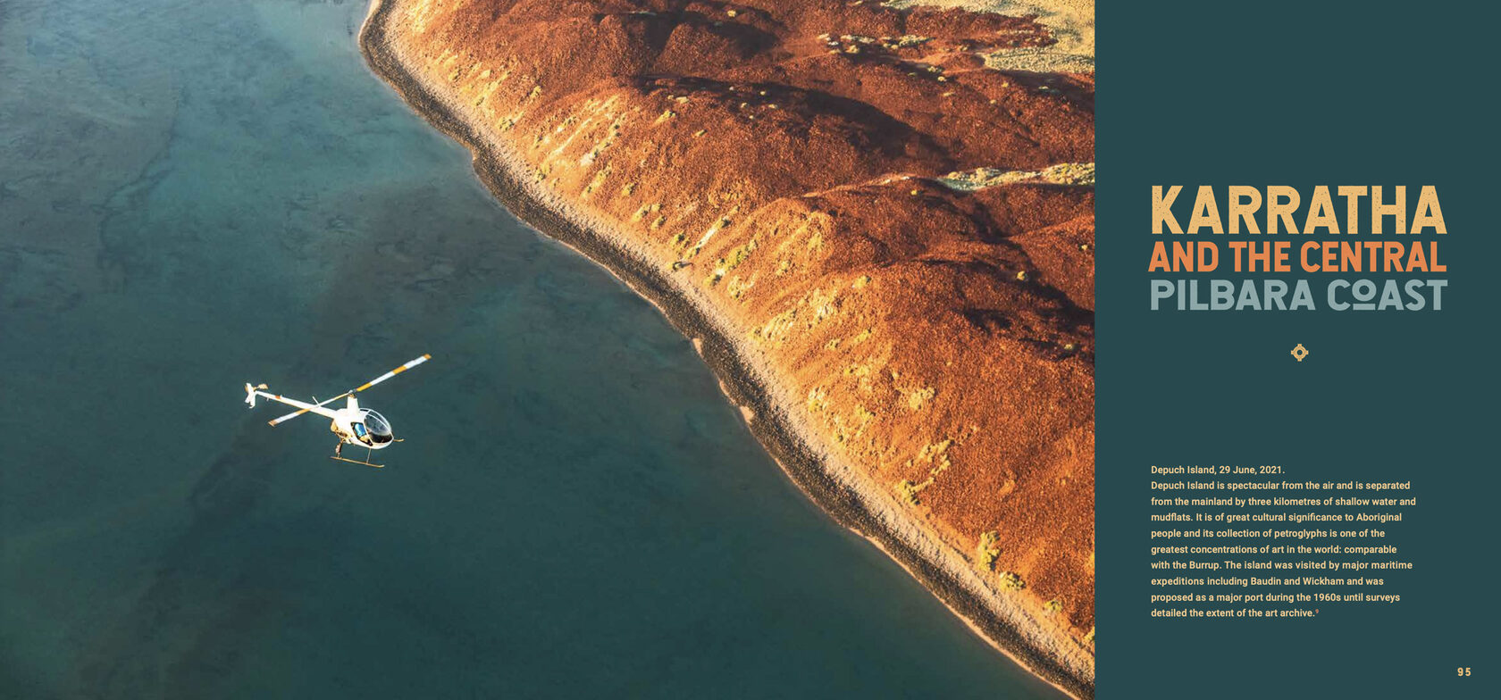 Interior spread — Australia's Pilbara, Hugh Brown