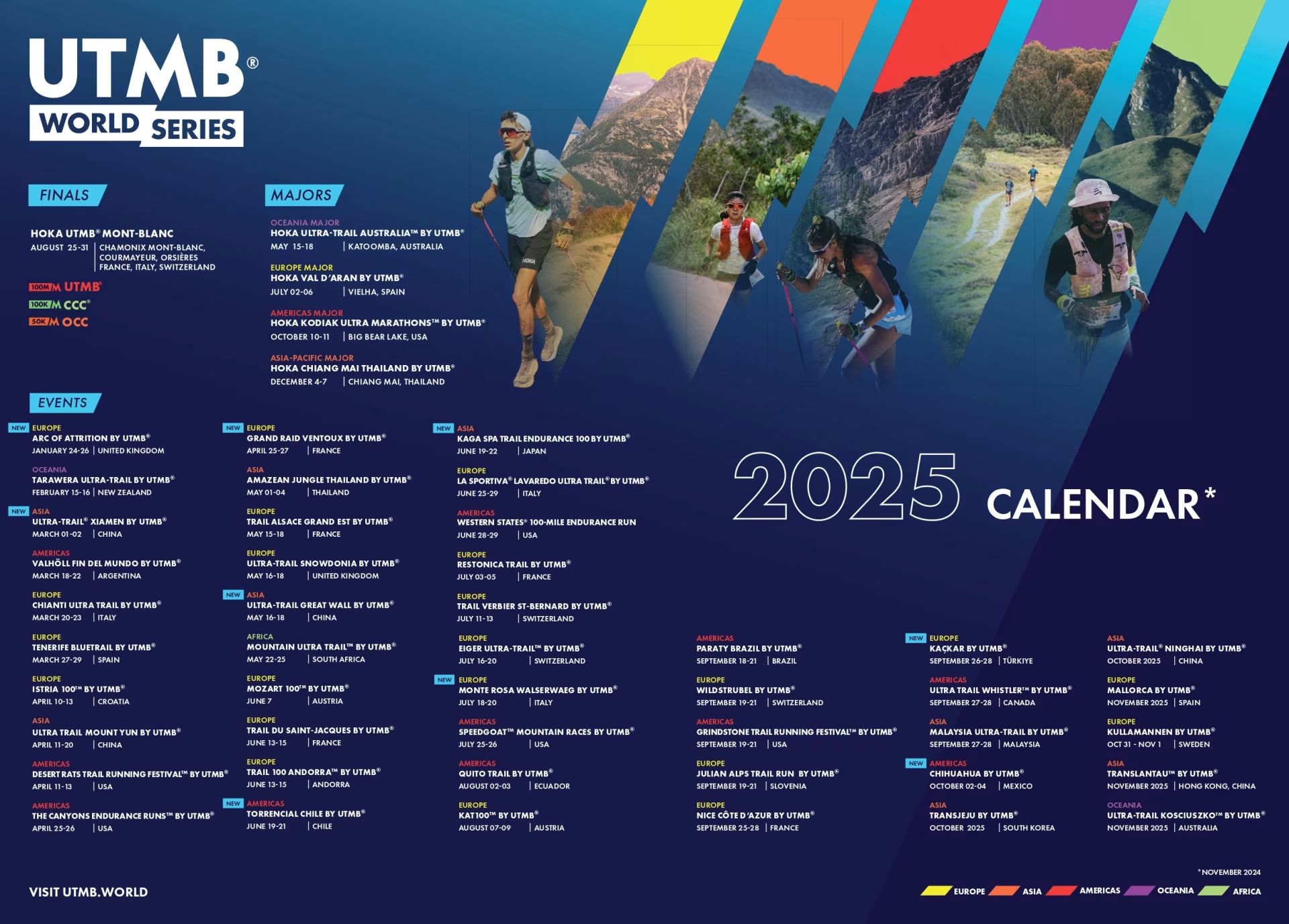 UTMB World Series Calendar