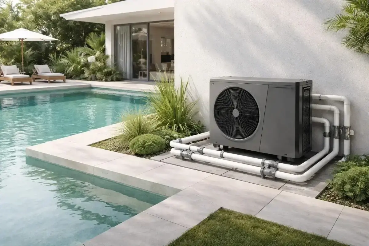 Тепловой насос для нагрева бассейна