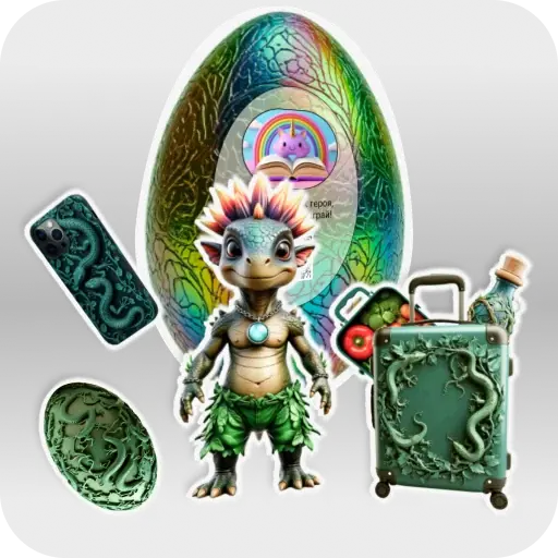 🦕 БОЛЬШОЕ ЯЙЦО-СЮРПРИЗ: Мальчик-ДИНОЗАВР