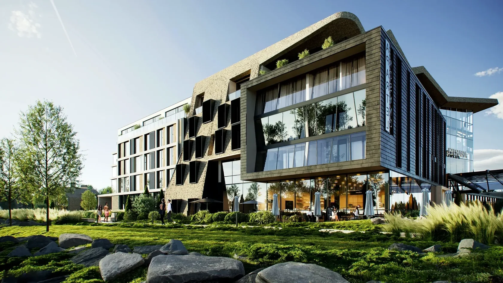 Apartel Kosyno Family Resort — головний вигляд комплексу