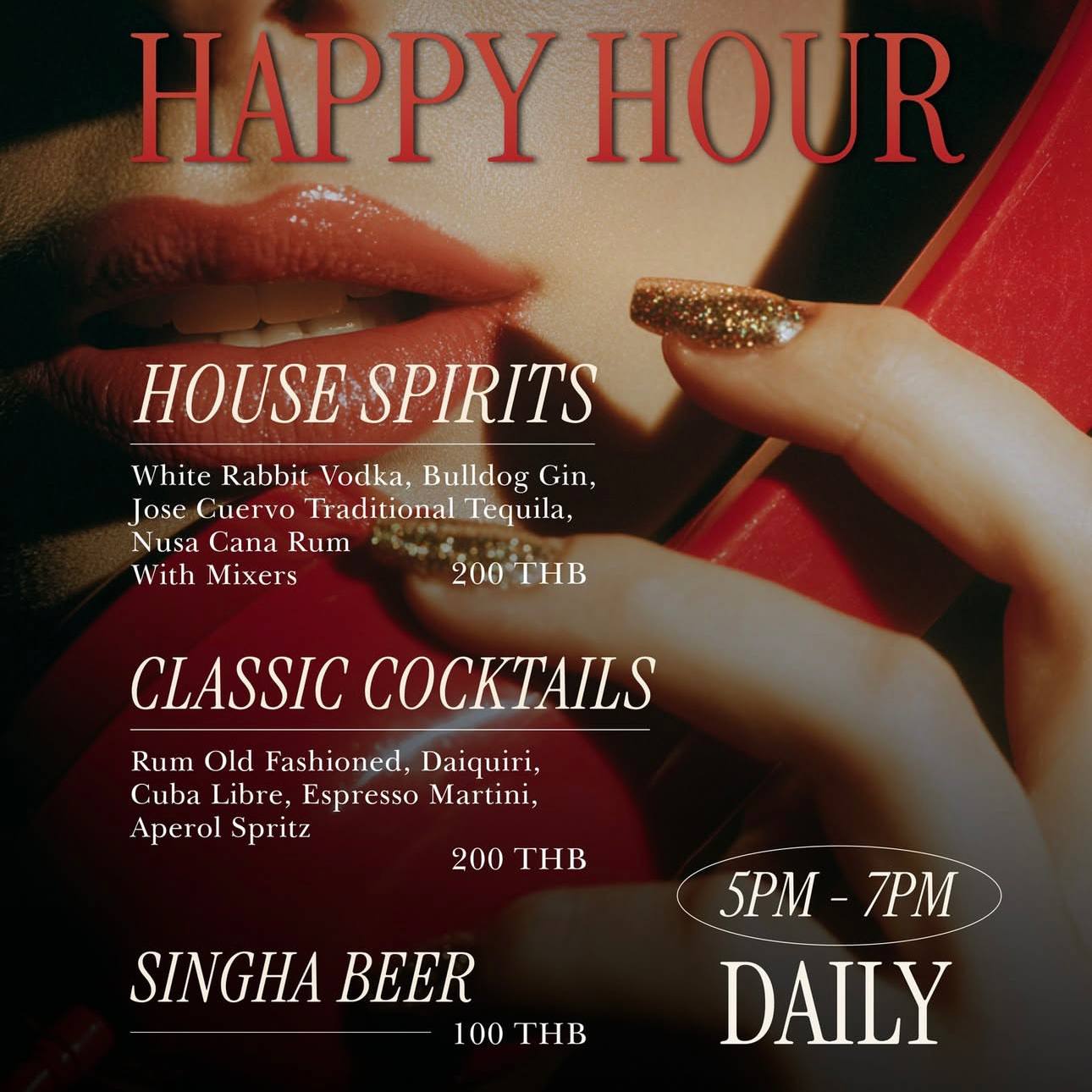 Free-flow Aperol — акция бара в Bang Tao, безлимитный Апероль по средам, 19:30–20:30