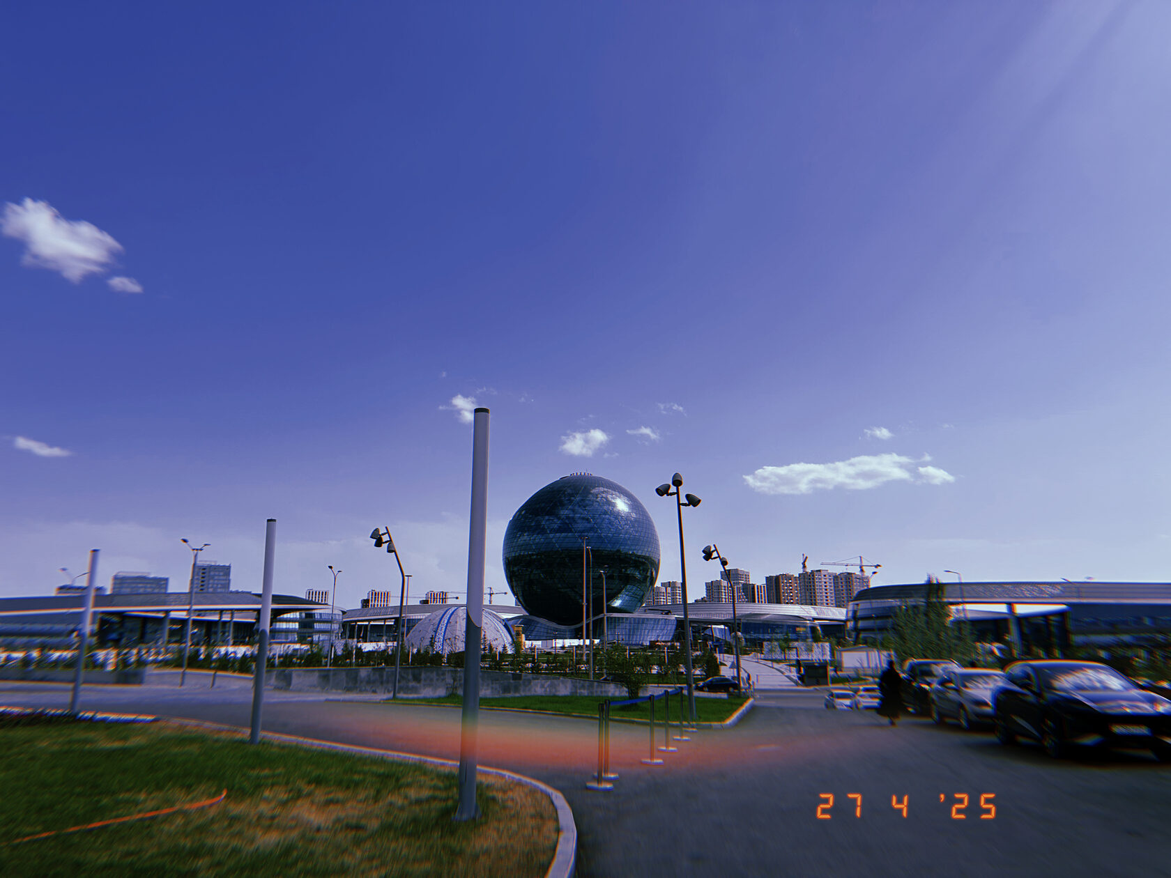 Сфера Нур-Алем на территории EXPO в Астане