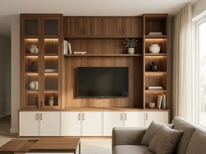 Mobilier pentru living la comandă FaurMobila