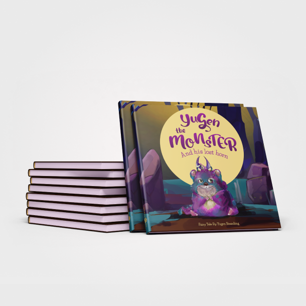 Yugen Monster Illustration series designed by Yugen Branding