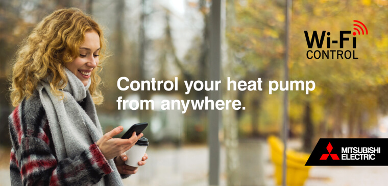 Heat pump app control interface (loop)