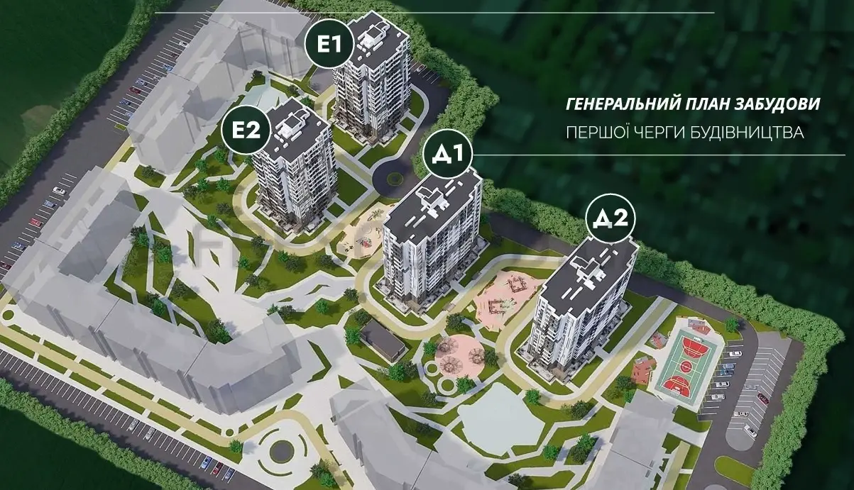 ЖК Era Family — генплан комплекса и территории