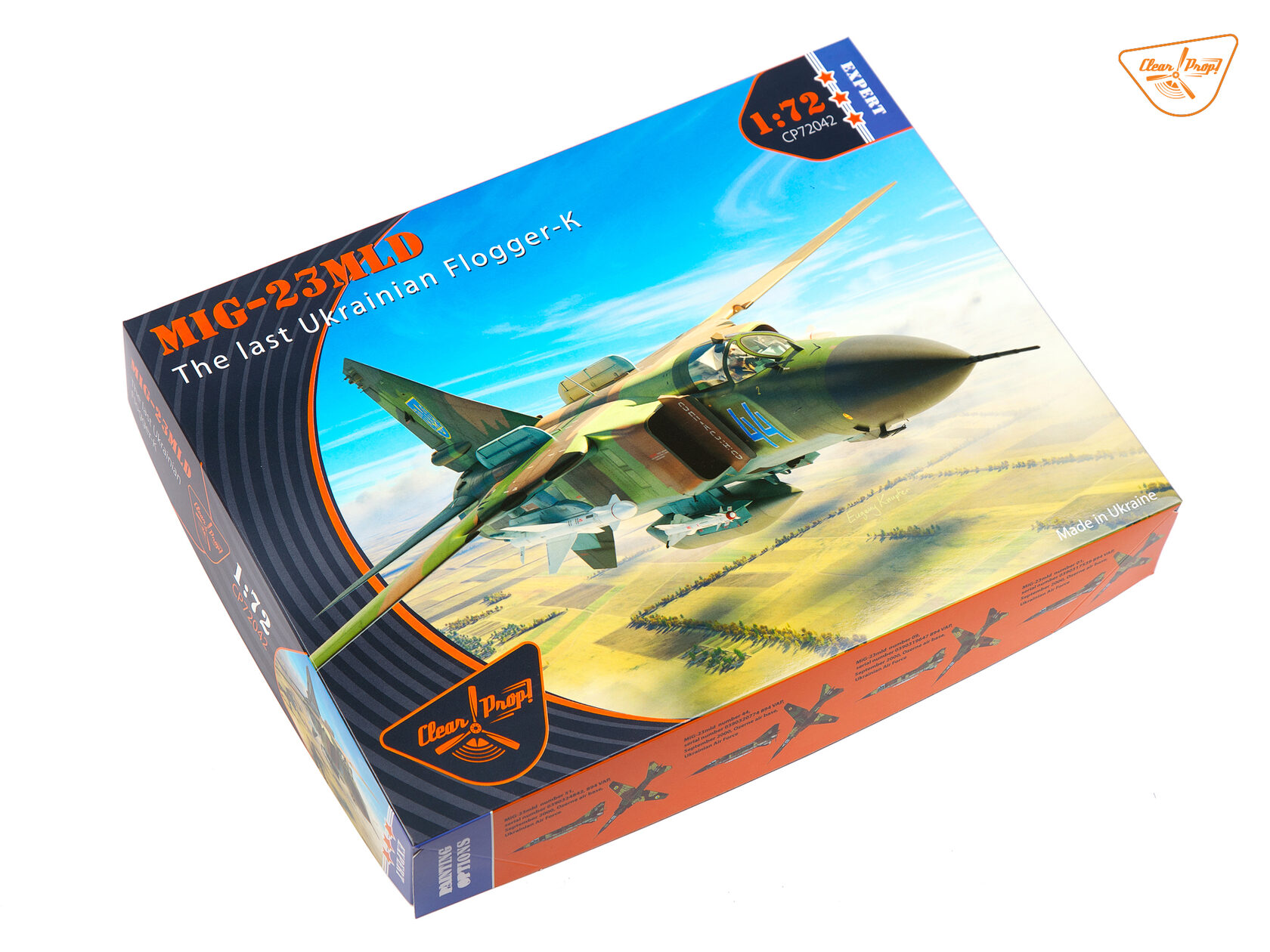 プラモデル　1/72 MiG-23MLD ”ウクライナ最後のフロッガー”(エキスパートキット) [CPU72042] 1/72 MiG-23MLD ウクライナ最後のフロッガー (エキスパート