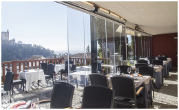 Захист від вітру терас, веранд, балконів