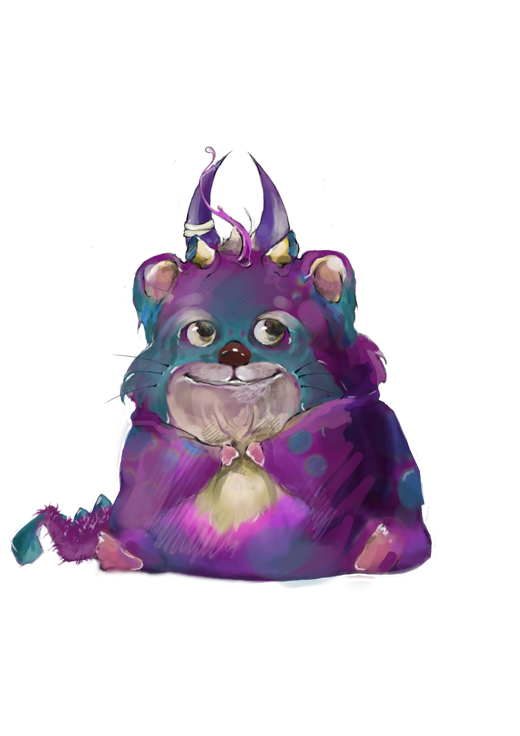 Yugen Monster character illustration monster