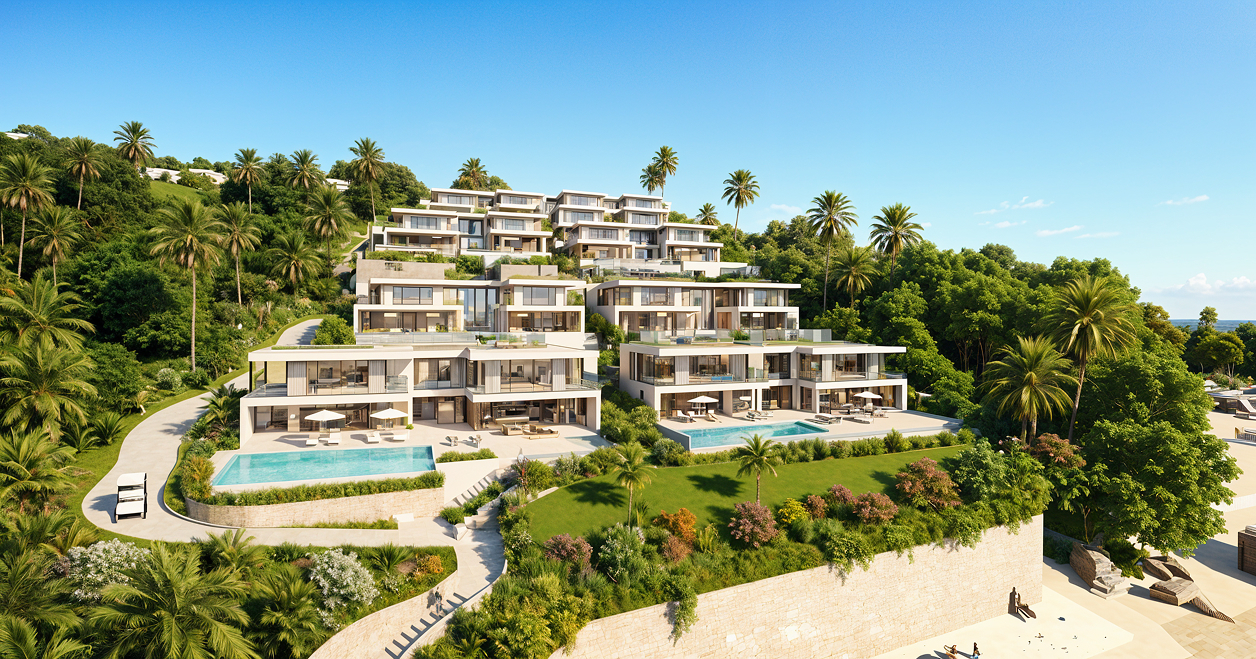 Cliff Residence oceanfront view