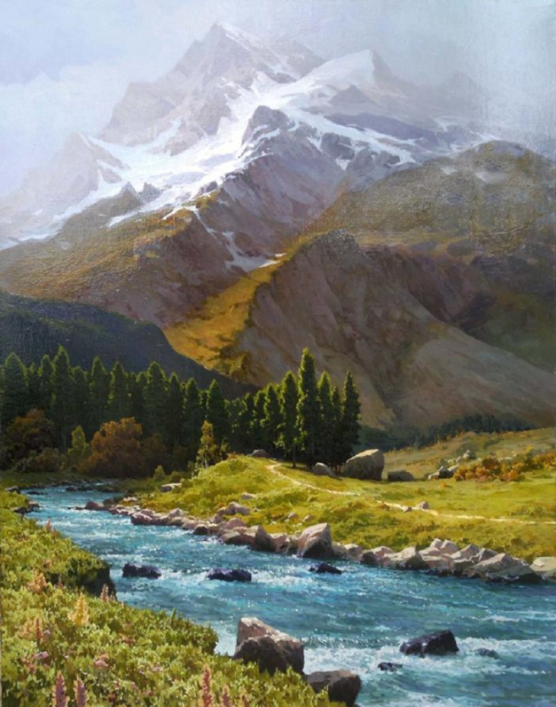 Горная река 