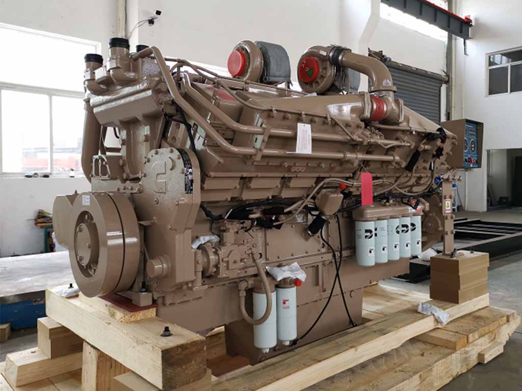 Cummins KTA50-M V16 marine diesel engine — Cummins KTA50-M spare parts sourced by IWH from Turkey