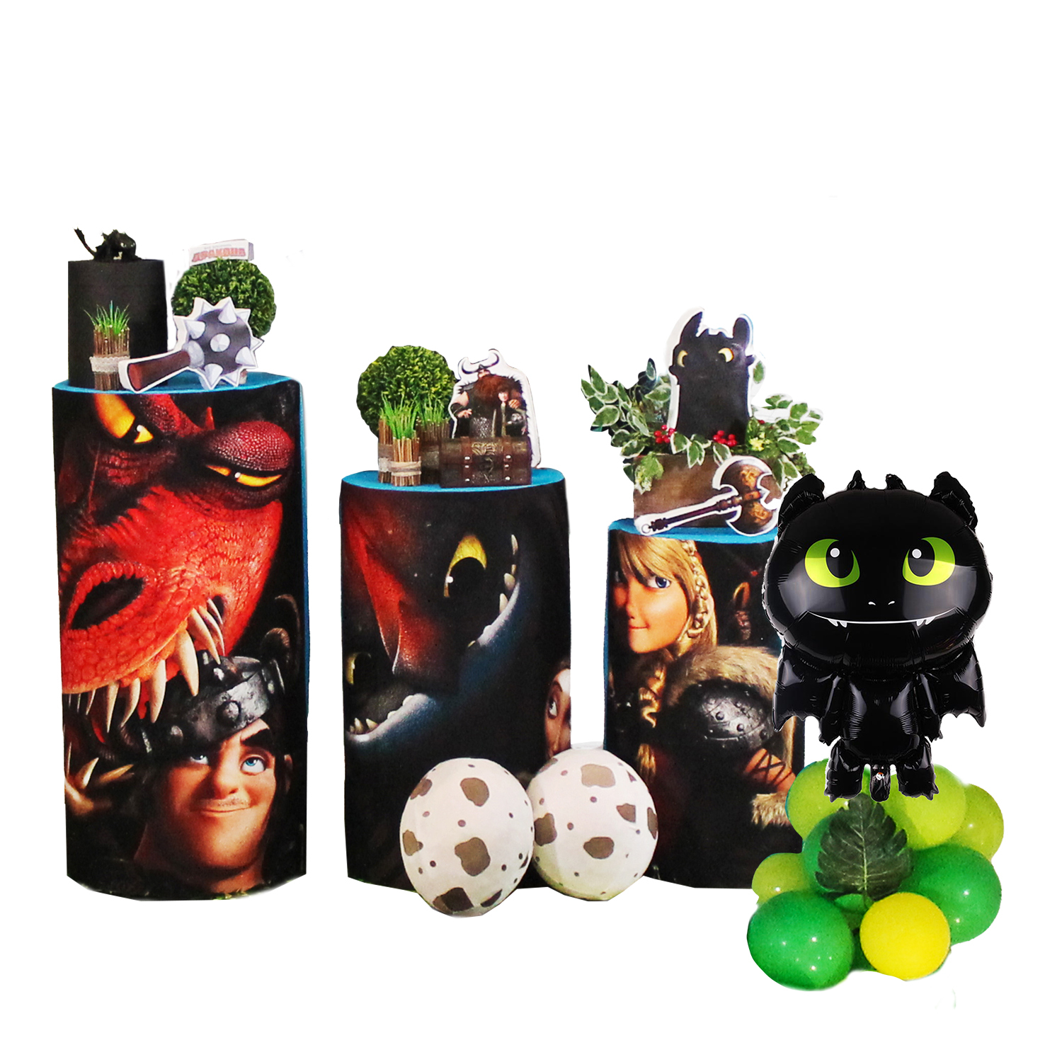 How to train your dragon theme for birthday party in Dubai