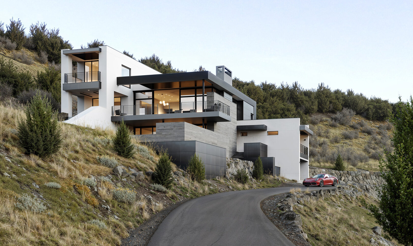 architectural visualization of residential building in Colorado