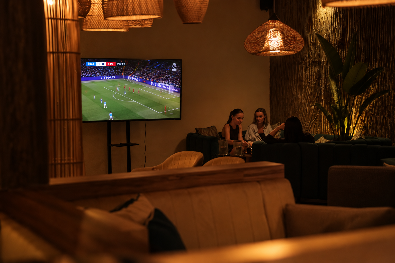 Watch big match at Eden Uluwatu