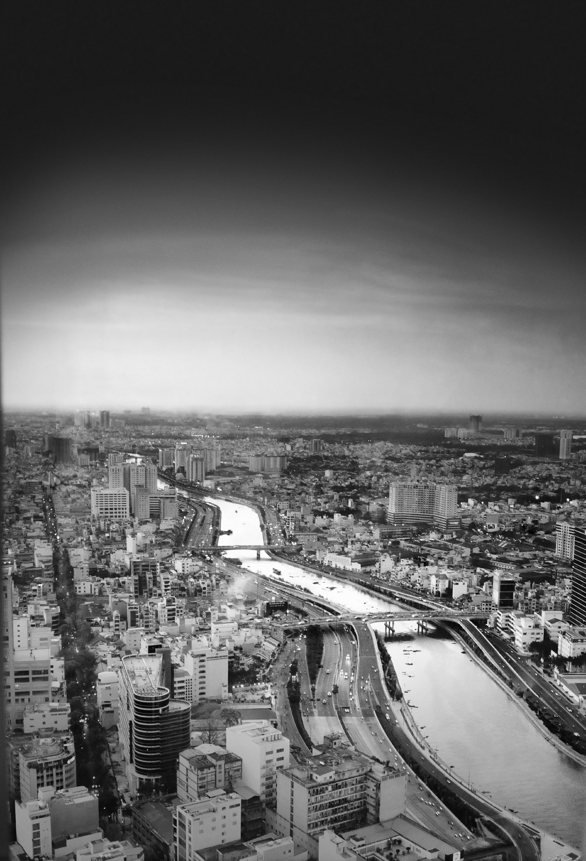 The silver river of Saigon