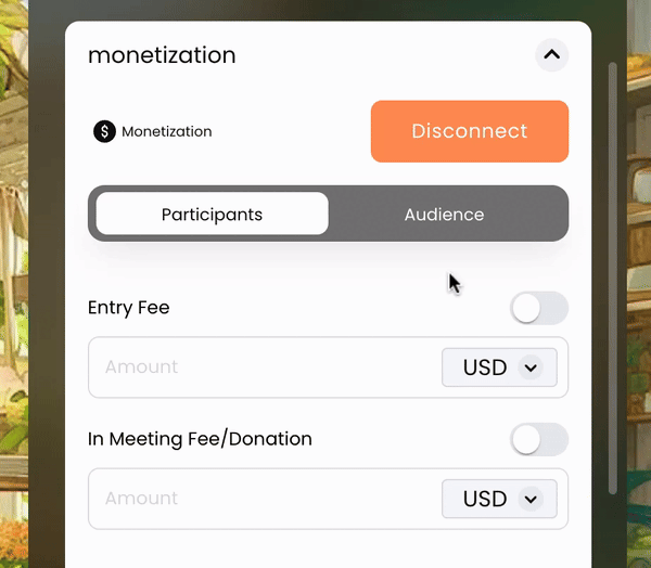 monetization feature in ruume to help reduce admin tasks