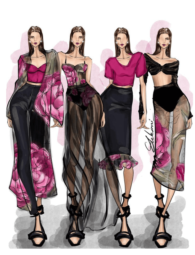 fashion illustration in procreate online course