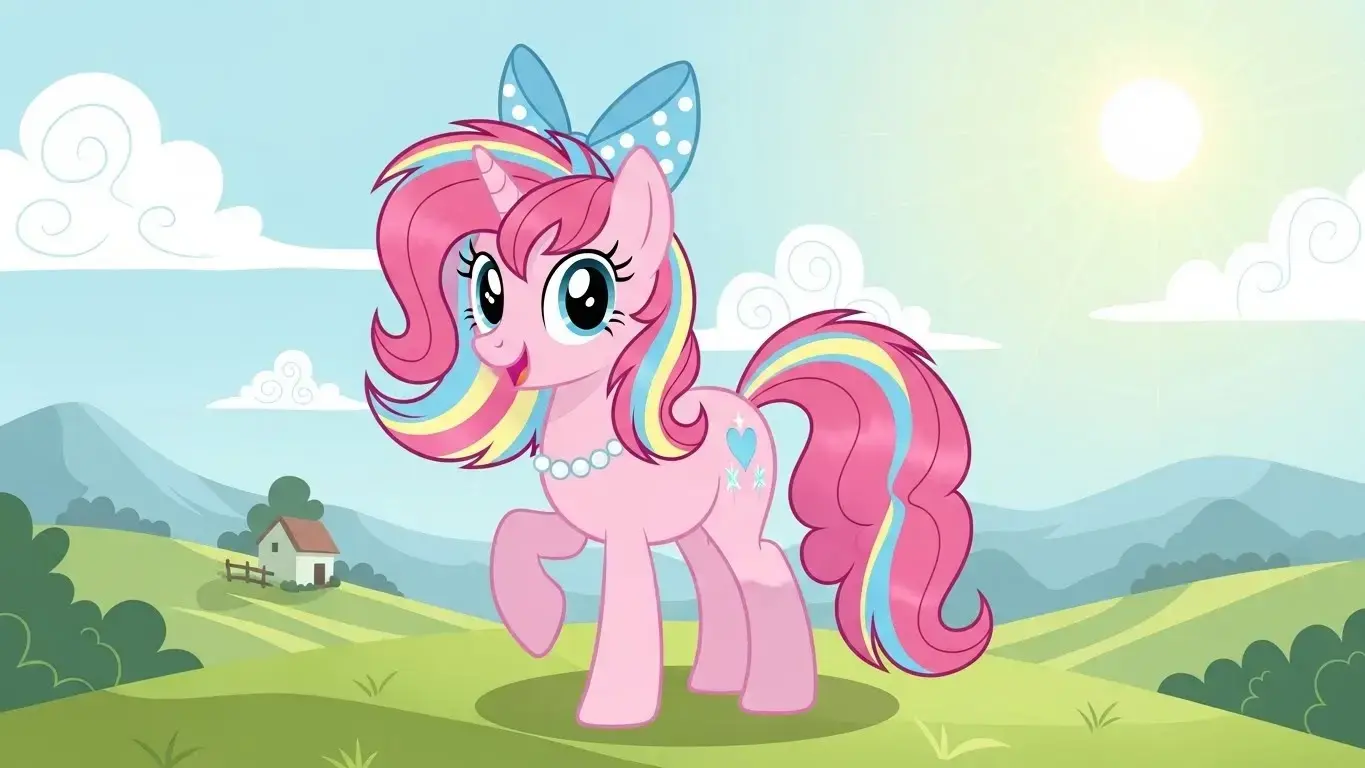 Рожеве поні