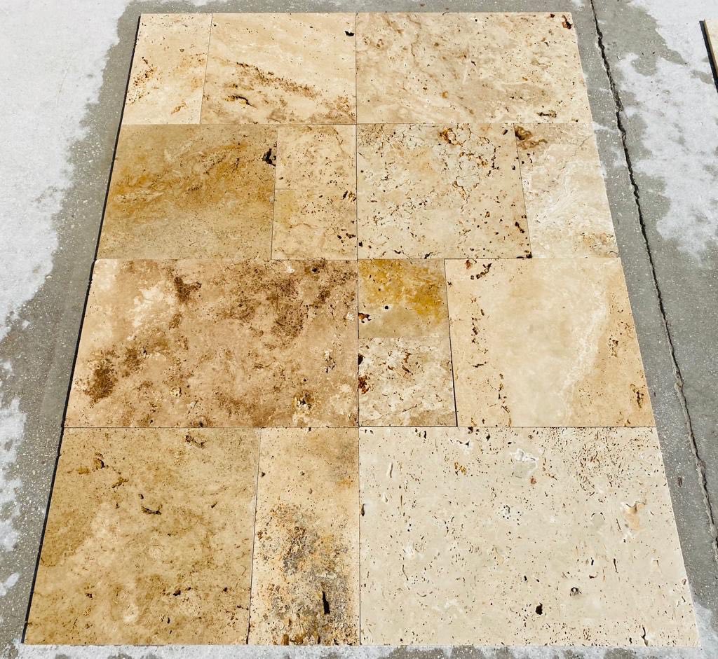 Travertin pentru placare terasă și pavaj exterior Chișinău