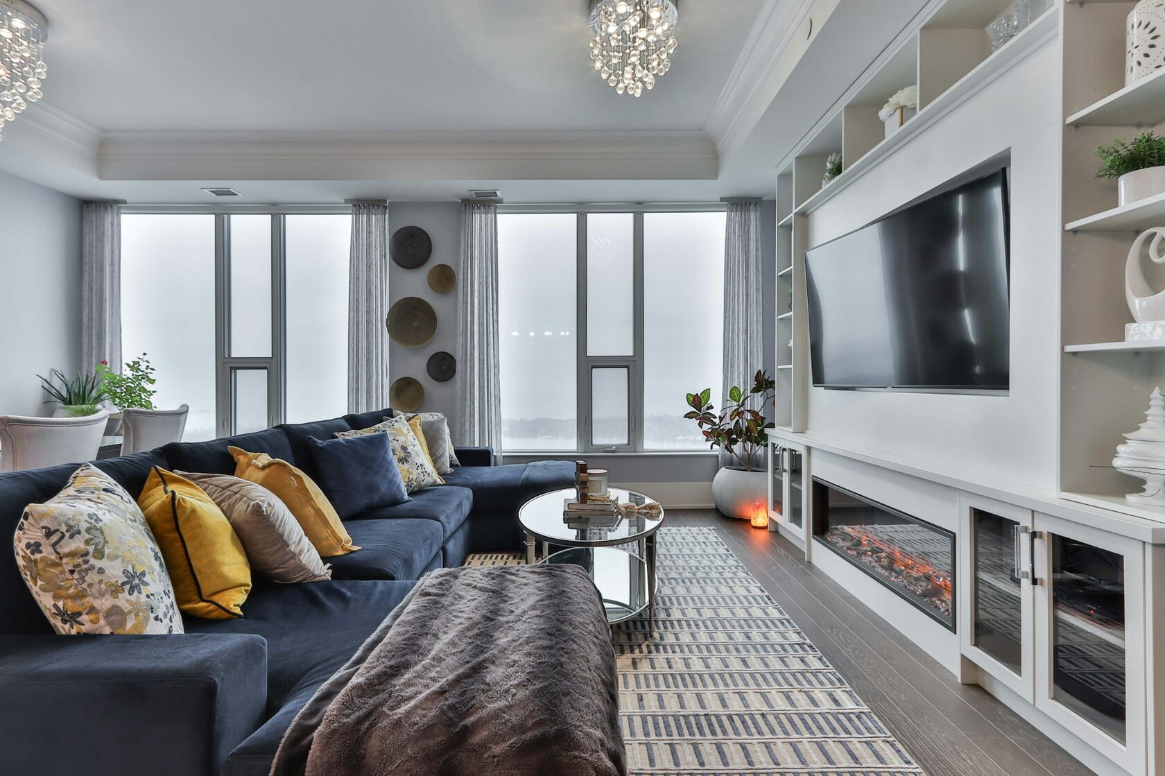 Premium real estate living room