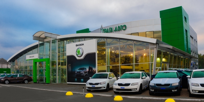 AV-інтеграція автосалону SKODA у Києві