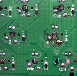 Перепайка механических клавиатур, сервисный центр ZM.