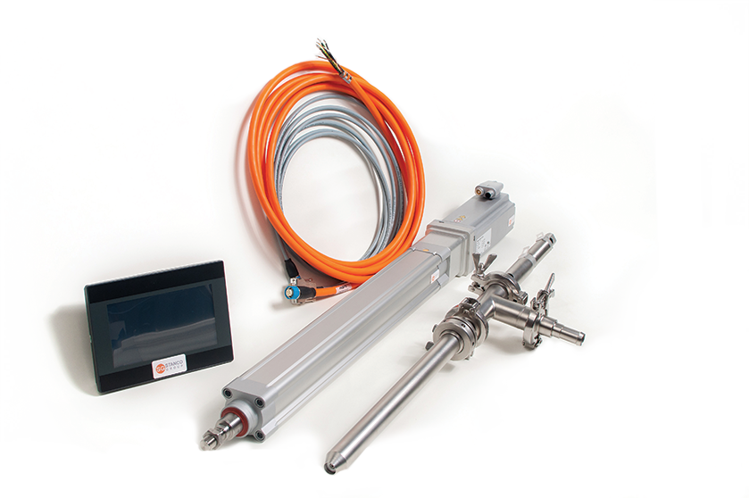 механизм подъема патрубков линии розлива