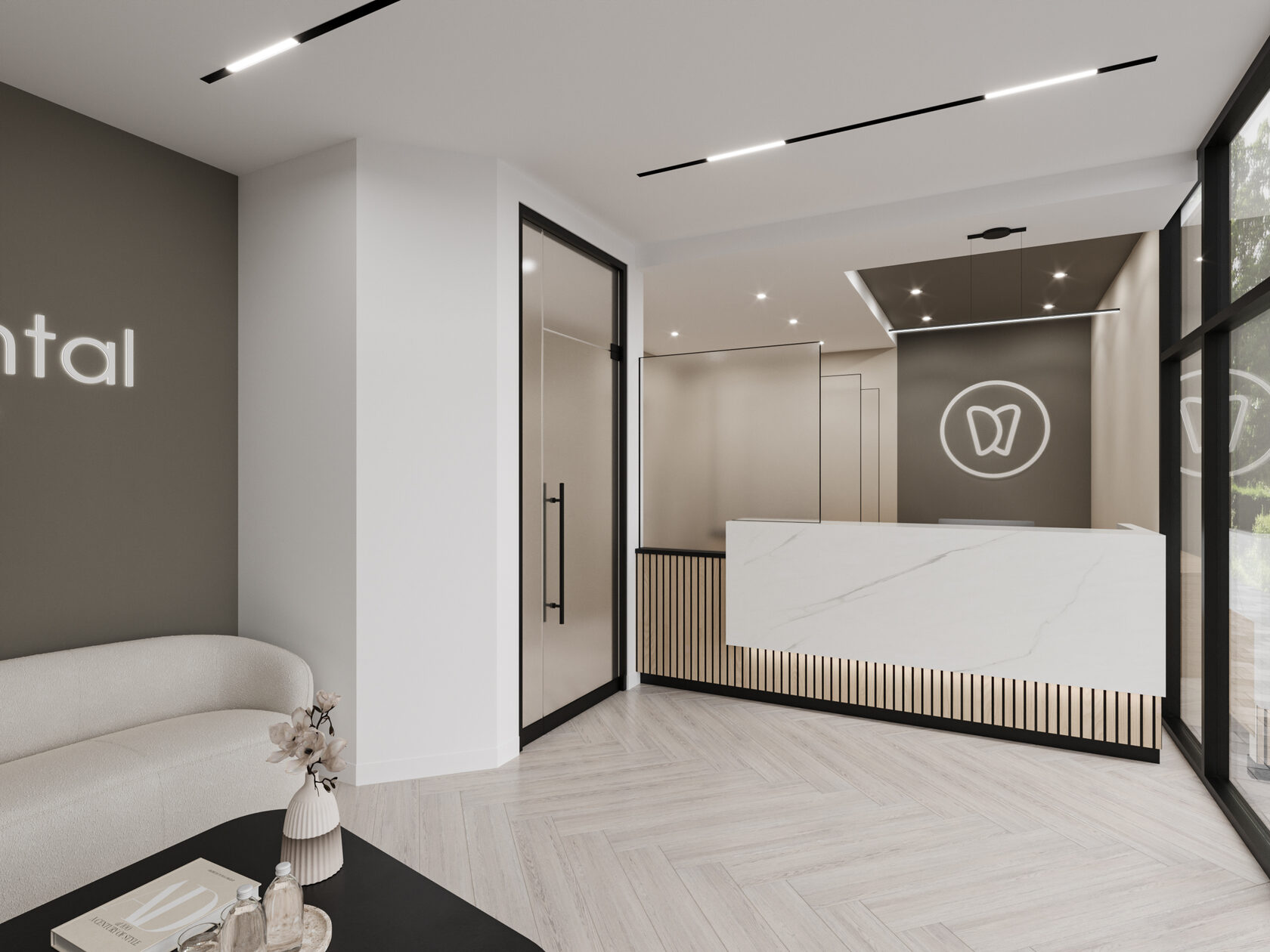 INTERIOR DESIGN OF DENTAL CLINIC DIA DENTAL STUDIO