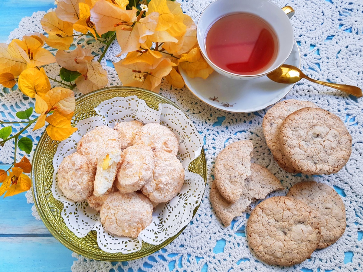 Печенье без муки и масла: ореховое и кокосовое