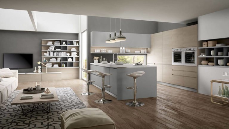 Полуостровная кухня, расположение кухни с полуостровом