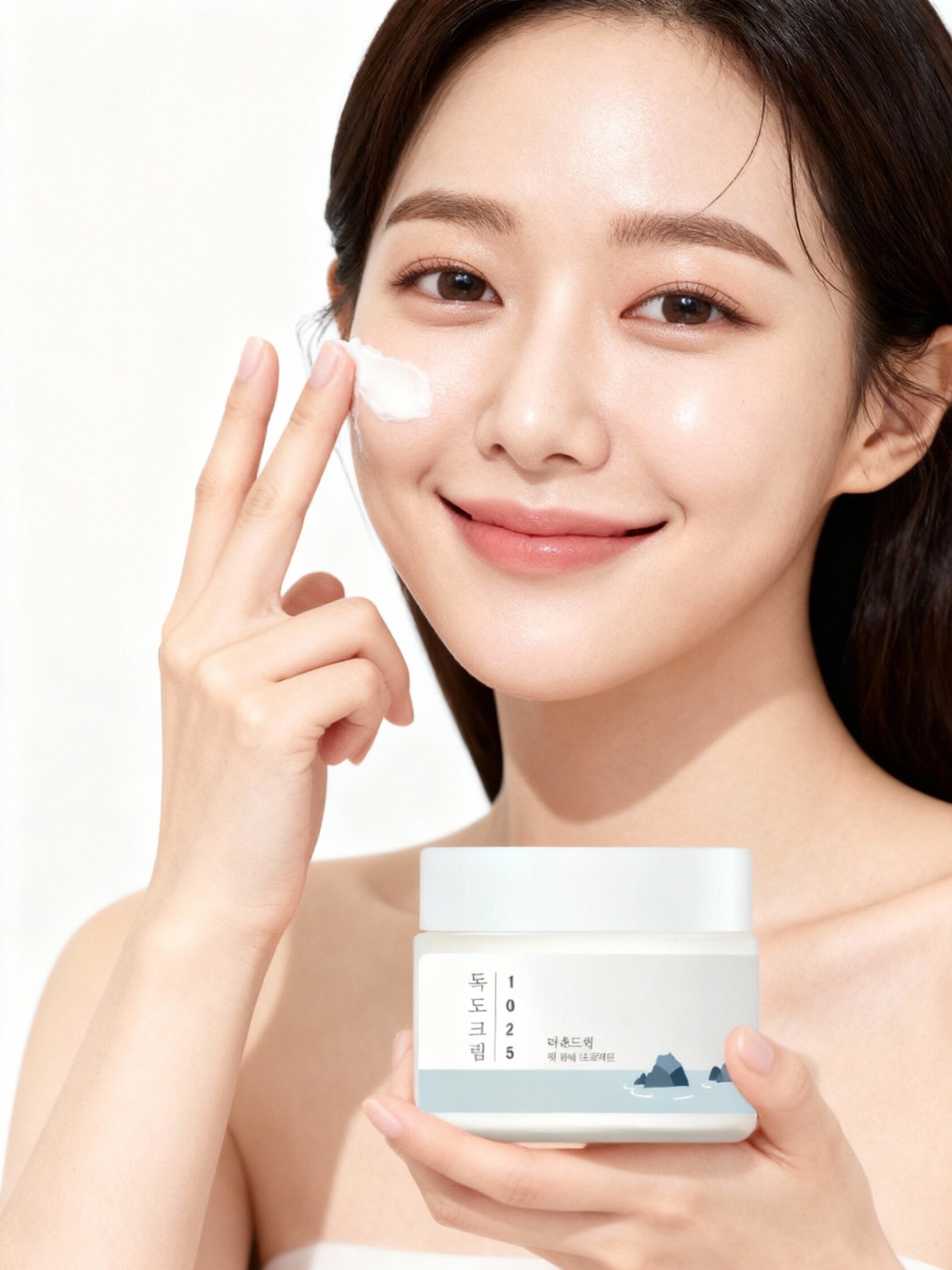 Корейский крем Round Lab для интенсивного увлажнения: живительная влага березового сока для сухой и обезвоженной кожи.