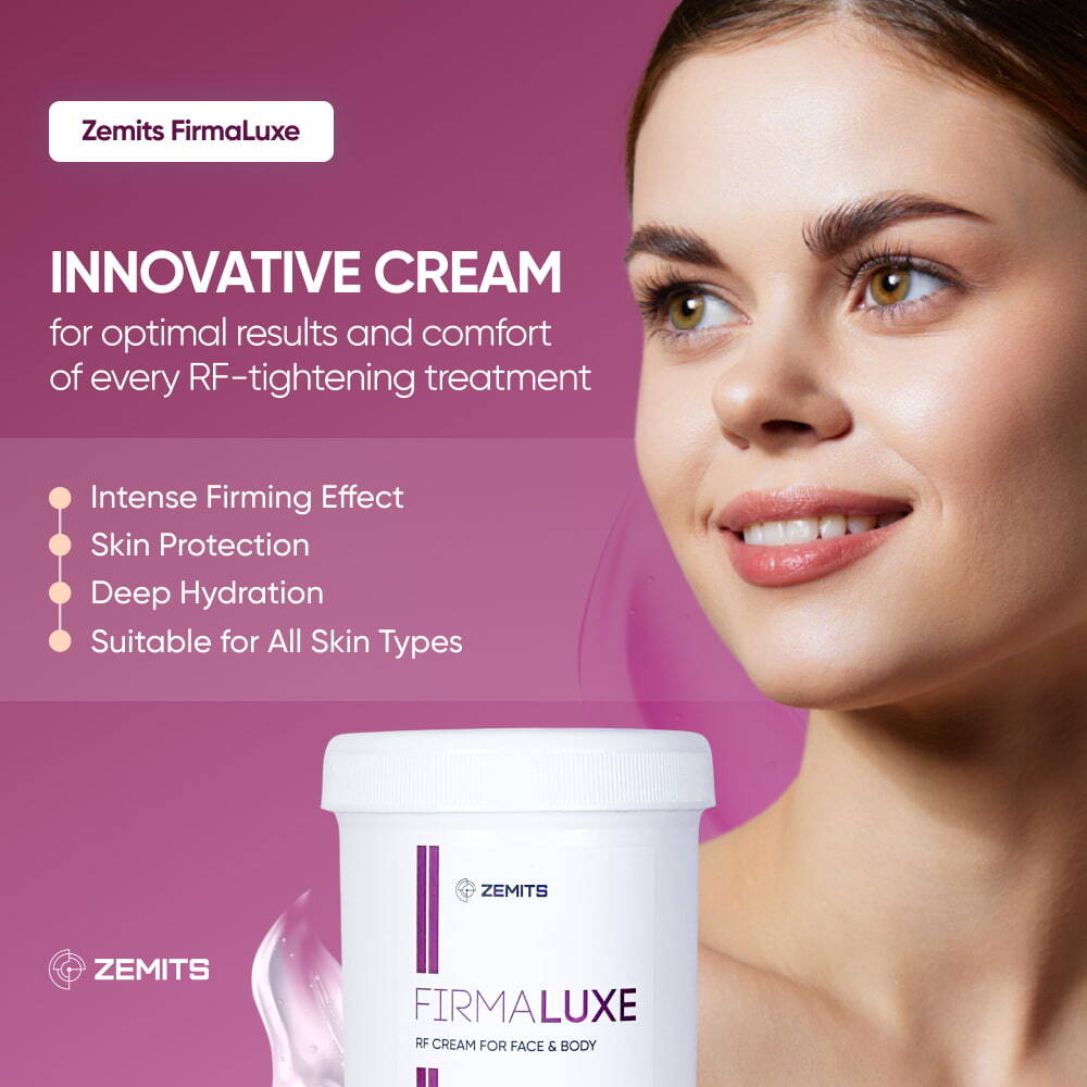 Zemits FirmaLuxe Cream for Face and Body Radiofrequency