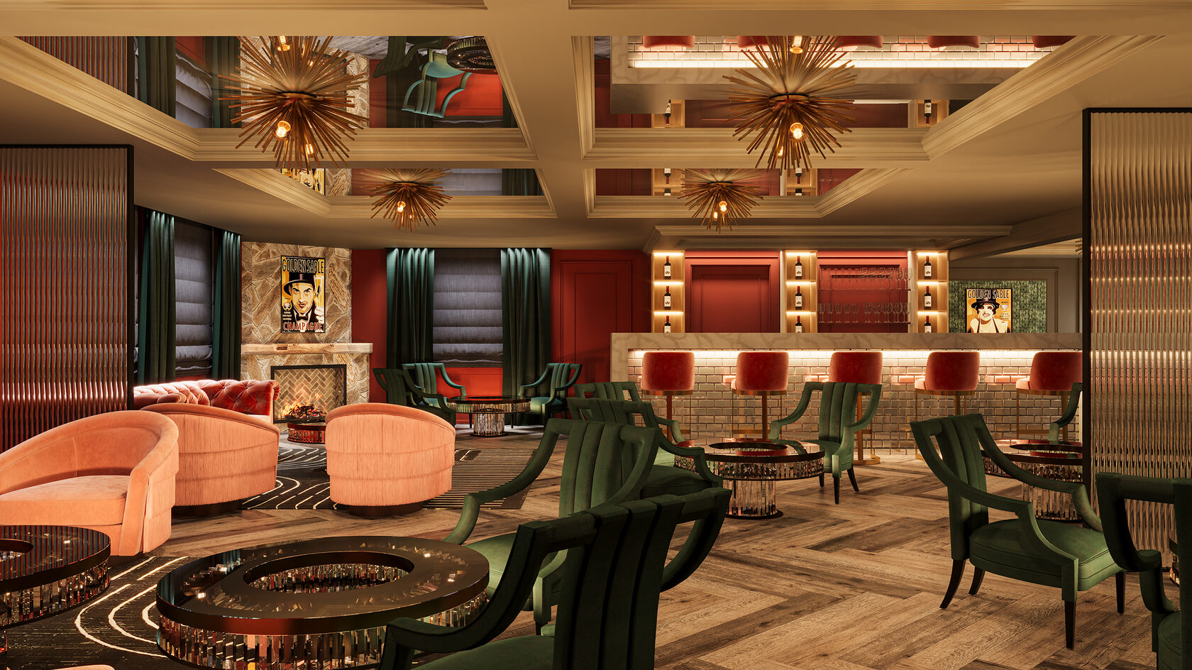 INTERIOR DESIGN PROJECT OF A BAR THE DOCTOR'S HOUSE