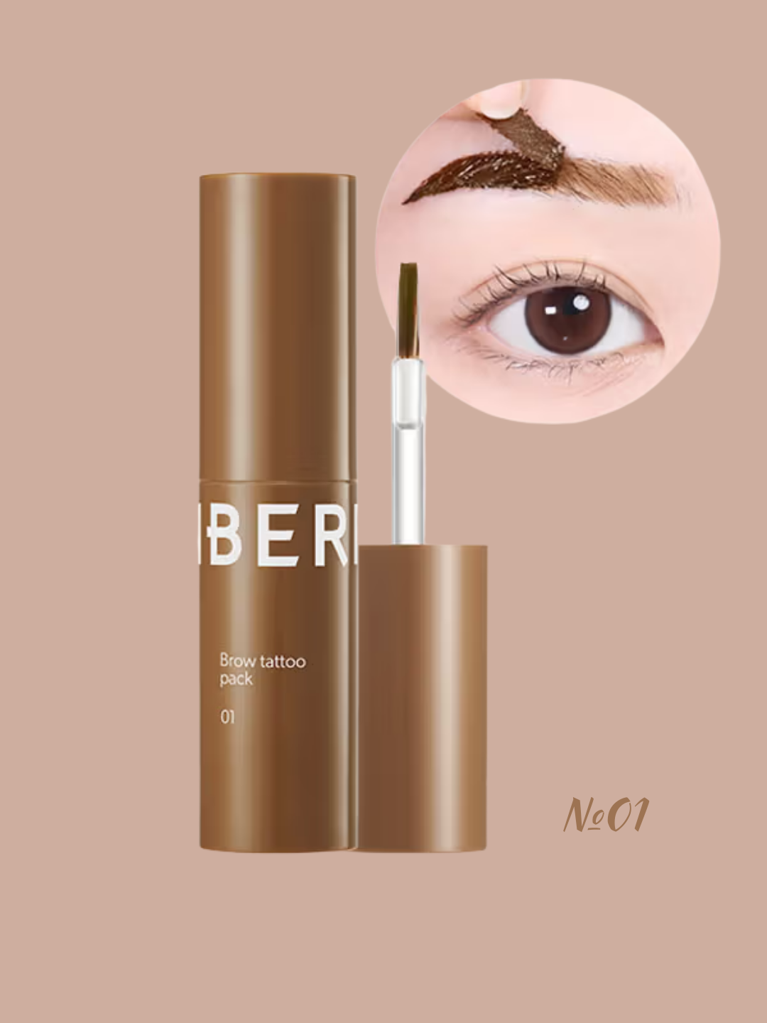 Гель-тату для бровей Berrisom: стойкий результат на несколько дней — идеальное корейское средство для бровей.