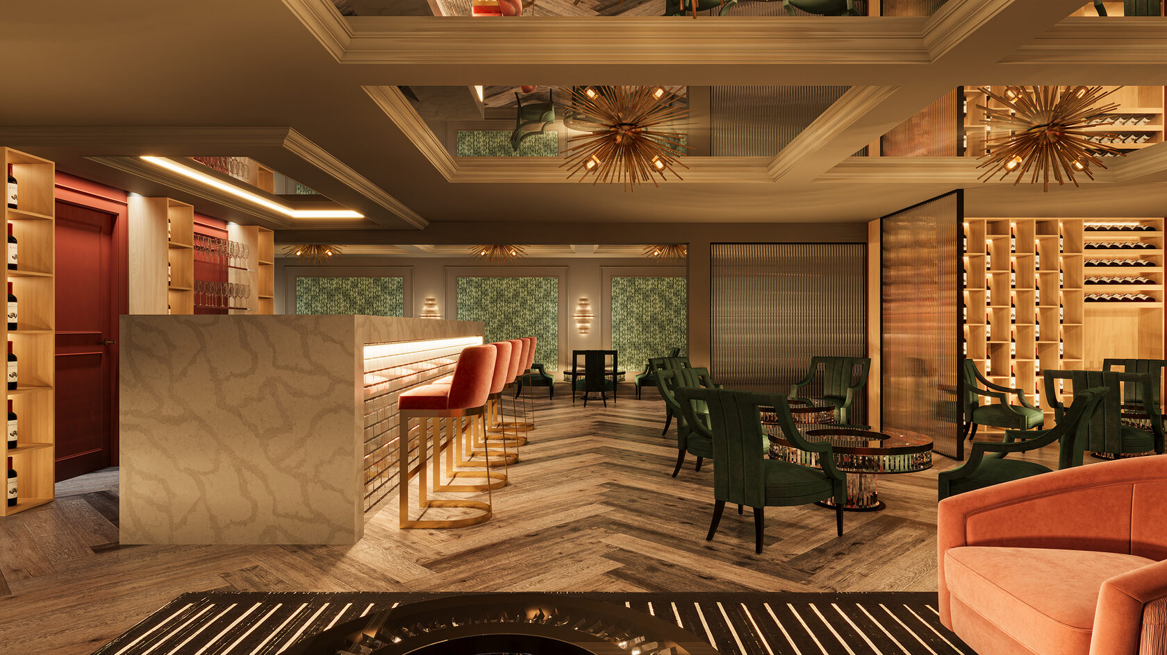 INTERIOR DESIGN PROJECT OF A BAR THE DOCTOR'S HOUSE