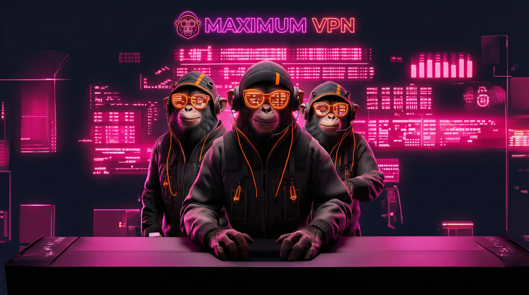 Cyberpunk app interface