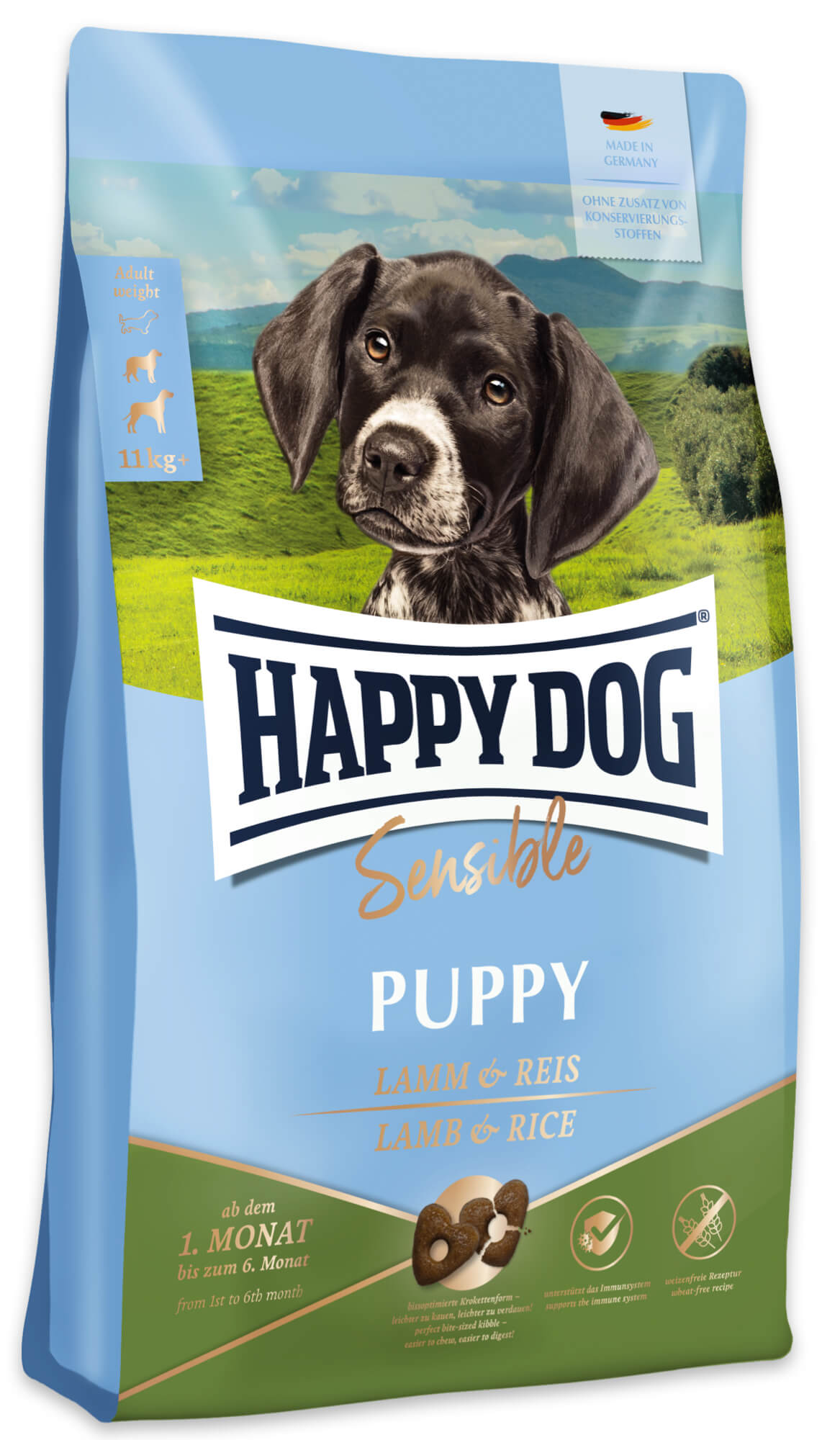 Happy Dog Sensible Puppy Lamb&Rice