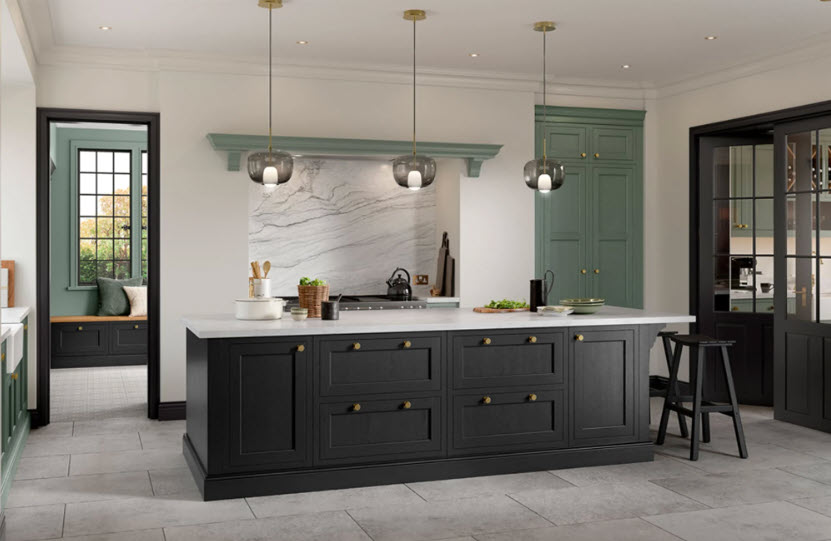 Premium inframe kitchen showcasing British craftsmanship