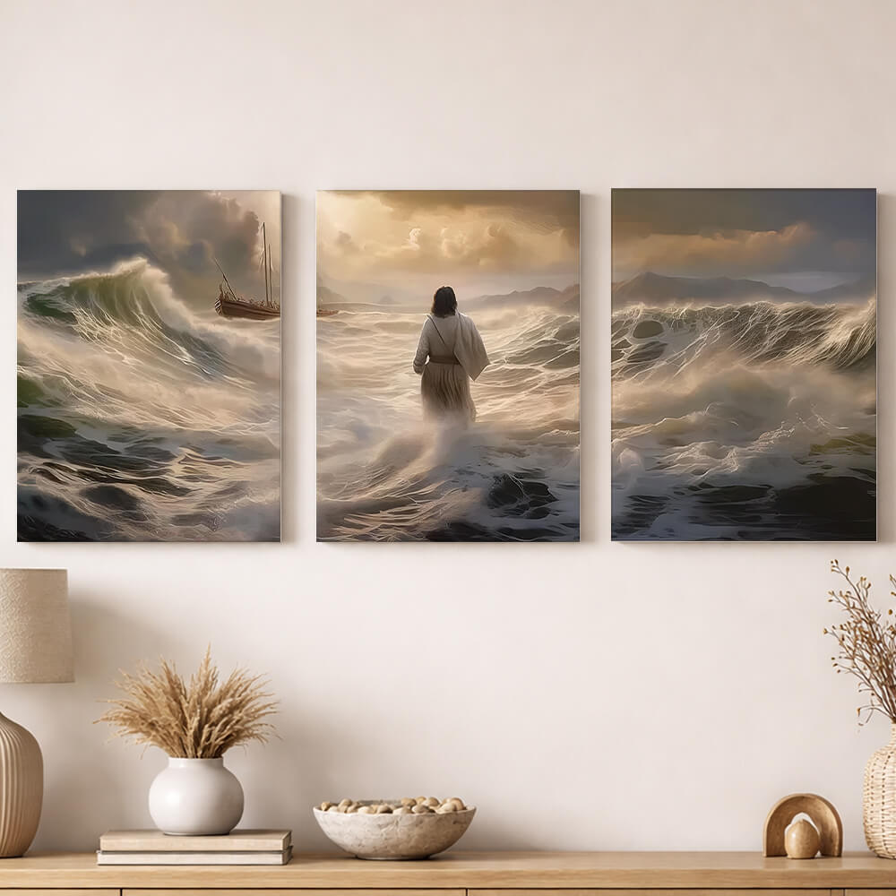 Триптих Ісус на хвилях